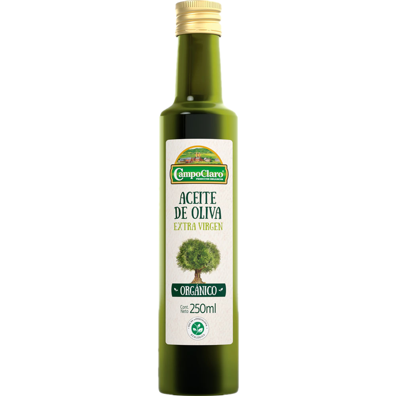 Aceite De Oliva Campoclaro Extra Vírgen Orgánico 250 Ml