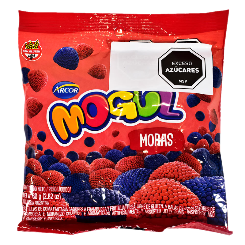 Gelatinas Mogul Arcor Moras 80 G