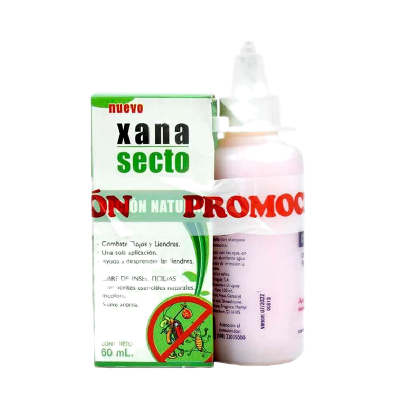 Xana Secto Locion 60 Ml + Crema Peinar 100 Ml