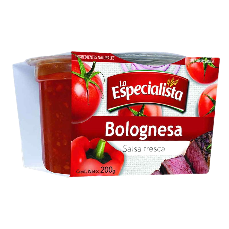 Salsa Bolognesa La Especialista Pt. 200 G