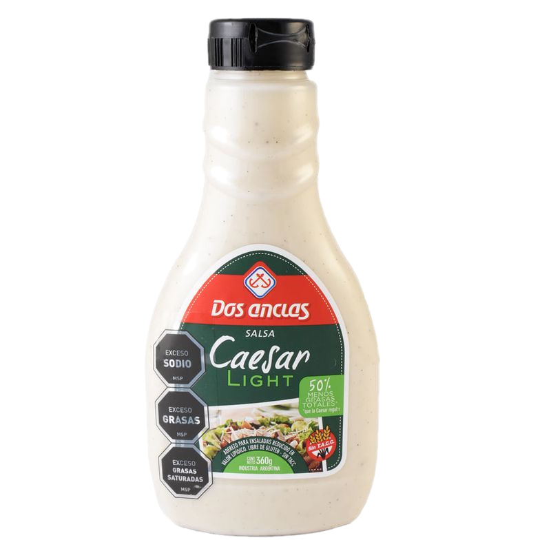 Salsa Caesar Light Dos Anclas 360 G