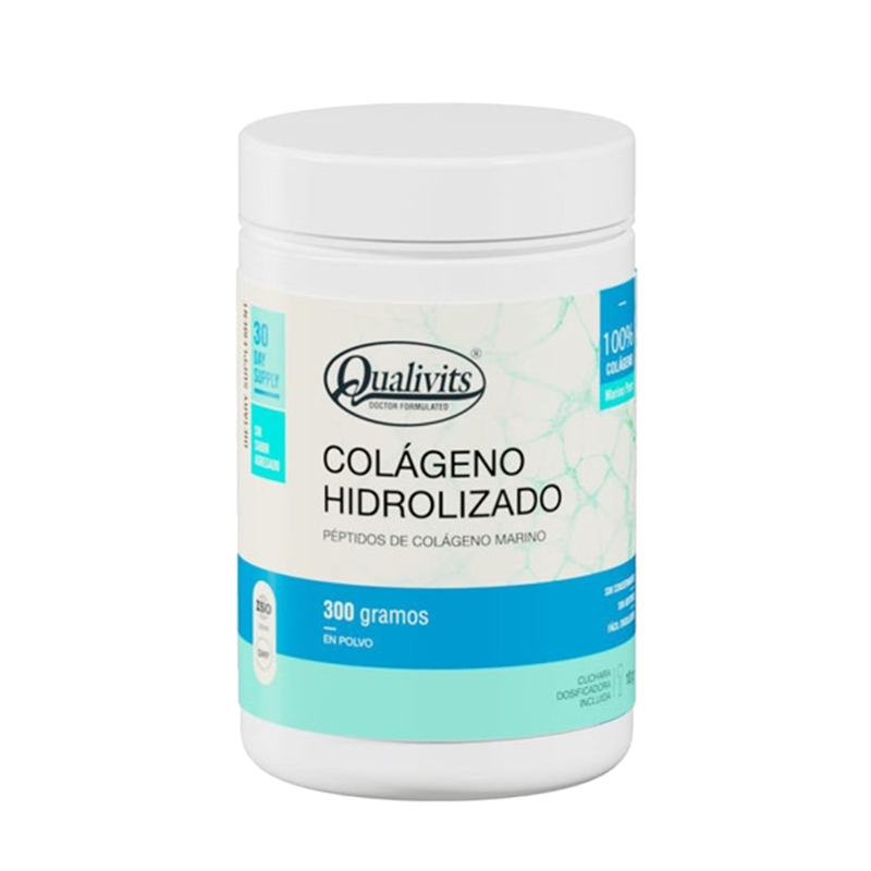 Suplementos Qualivits Colageno Hidrolizado Polvo Pead 300 G