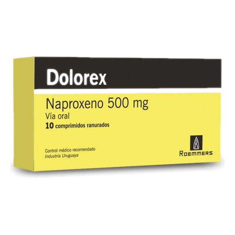 Dolorex 500 Mg X 10 Comprimidos