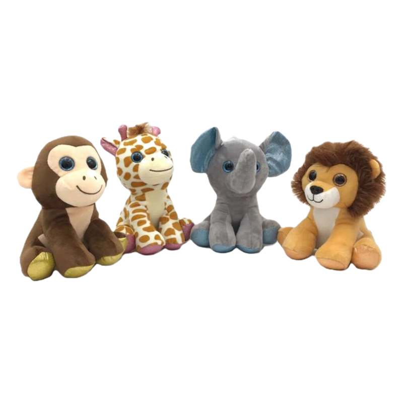 Peluche Animales De La Selva 20 Cm