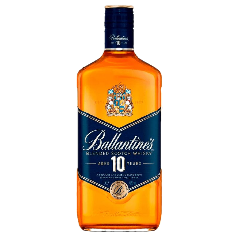 Whisky Escocés Ballantine´s 10 Años 1 L