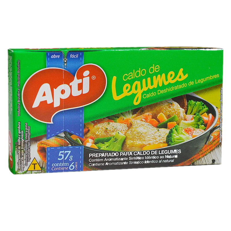 Caldo De Verduras Apti 6 Unidades
