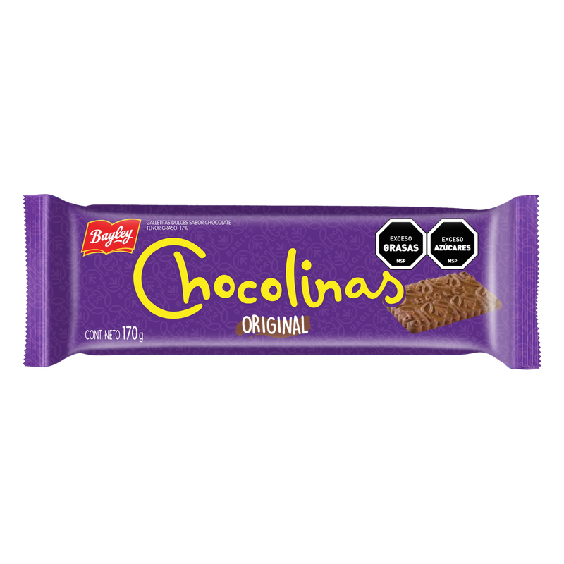 Galletitas Chocolinas Bagley 150 G