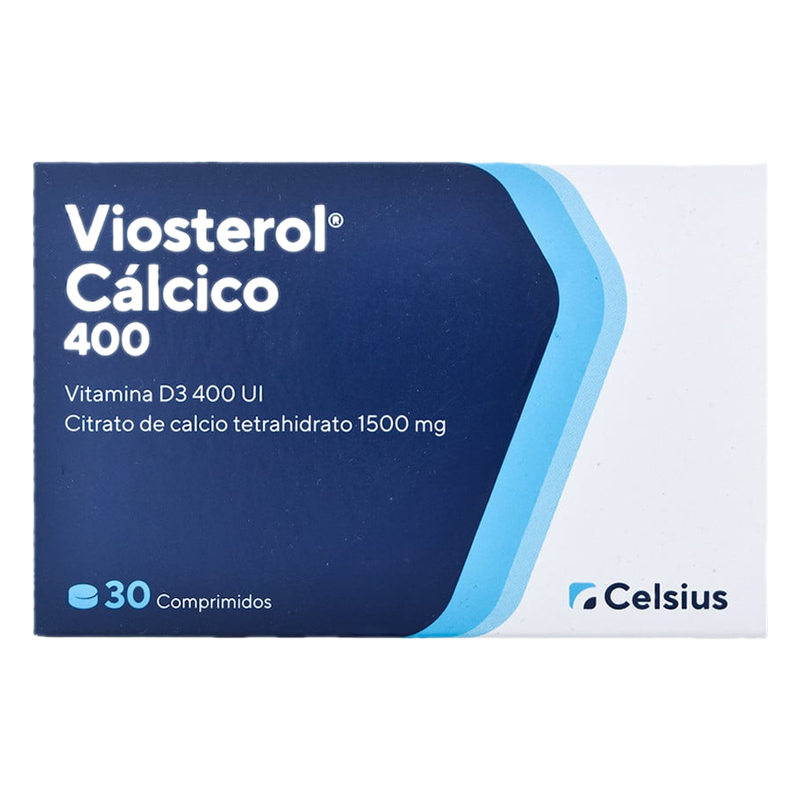 Viosterol Calcico 400 Mg X 30 Comprimidos