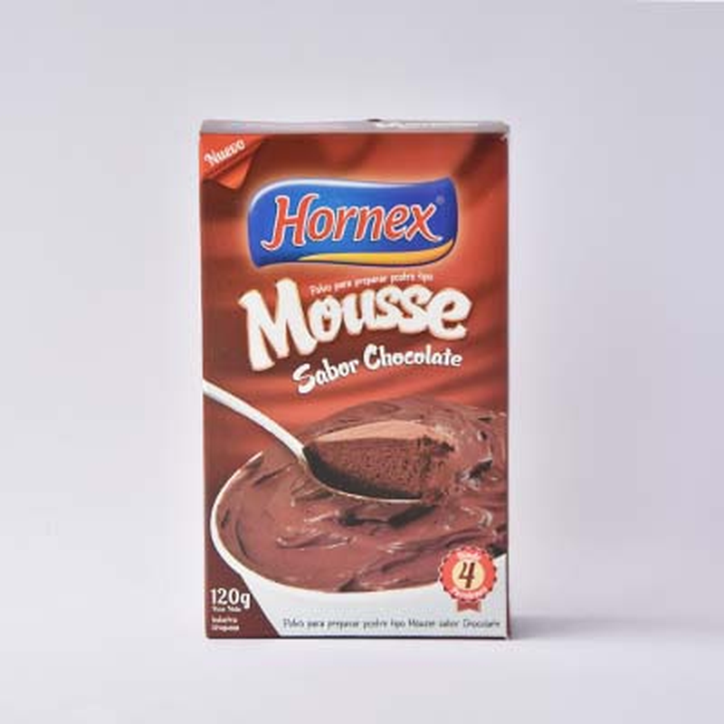 Mousse Hornex Chocolate 120 G 4p