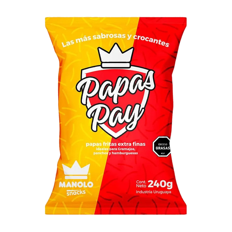 Papas Fritas Manolo Pay 240 G