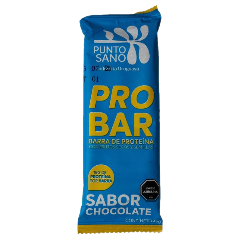 Barrita Pro Bar Punto Sano Chocolate 45 G