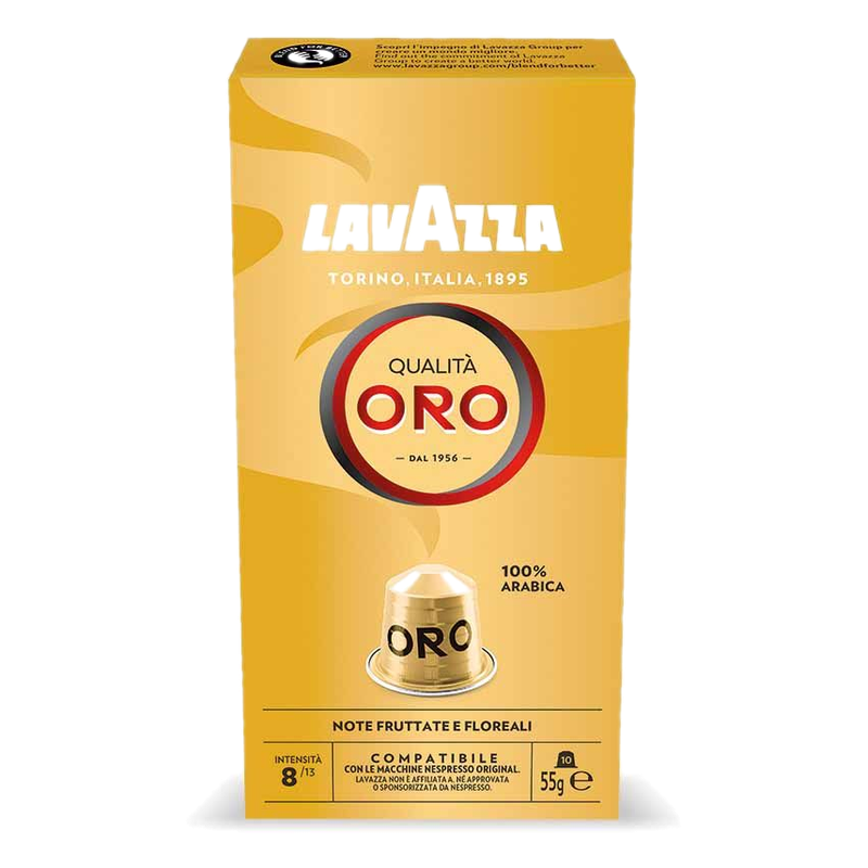 Café En Cápsulas Lavazza Quialita Oro 10 Unidades