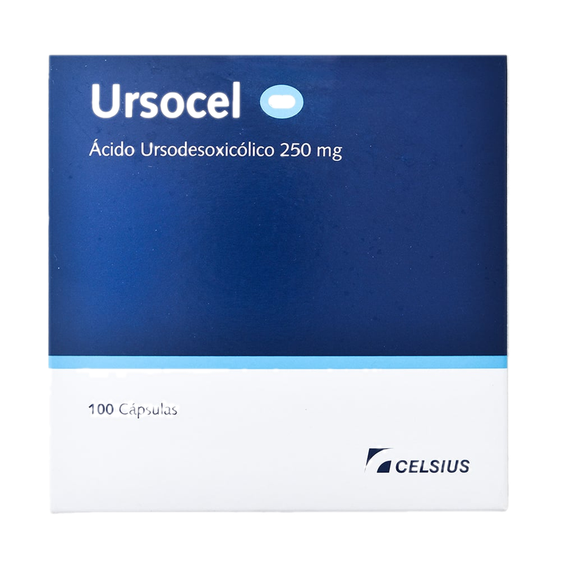 Ursocel 250 Mg 100 Cápsulas