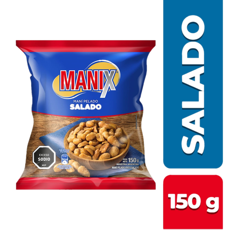 Maní Pelado Manix 150 G