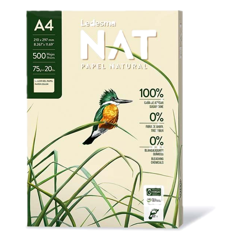 Papel Fotocopia A4 Ledesma Nat