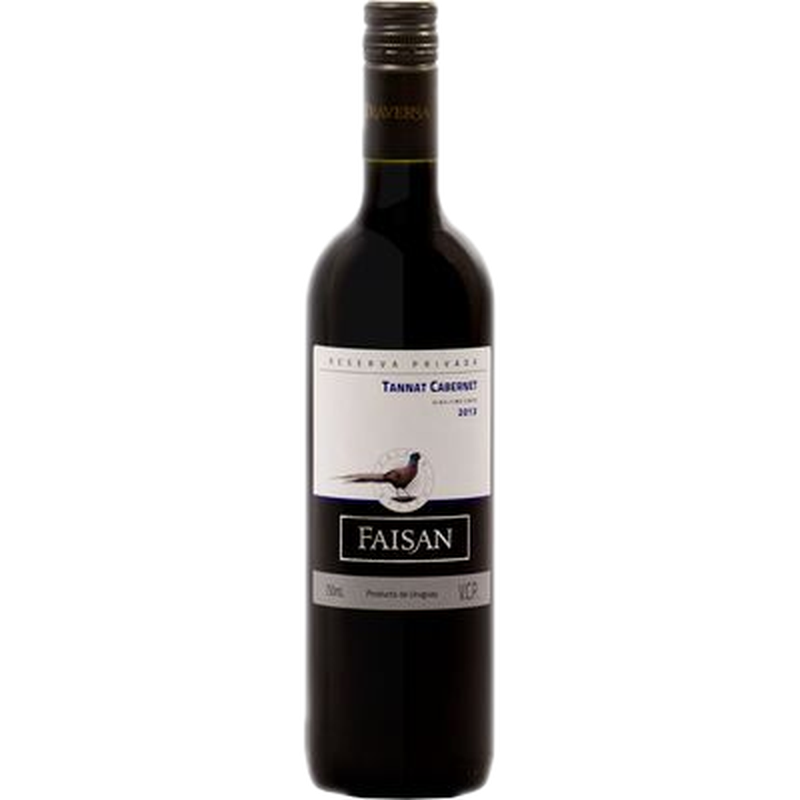 Vino Tinto Tannat Cabernet Faisan 750 Ml