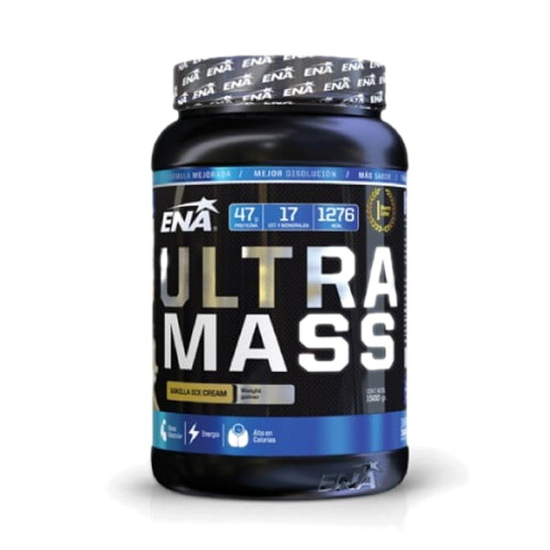 Suplemento Ena Ultra Mass Vainilla 1500 G