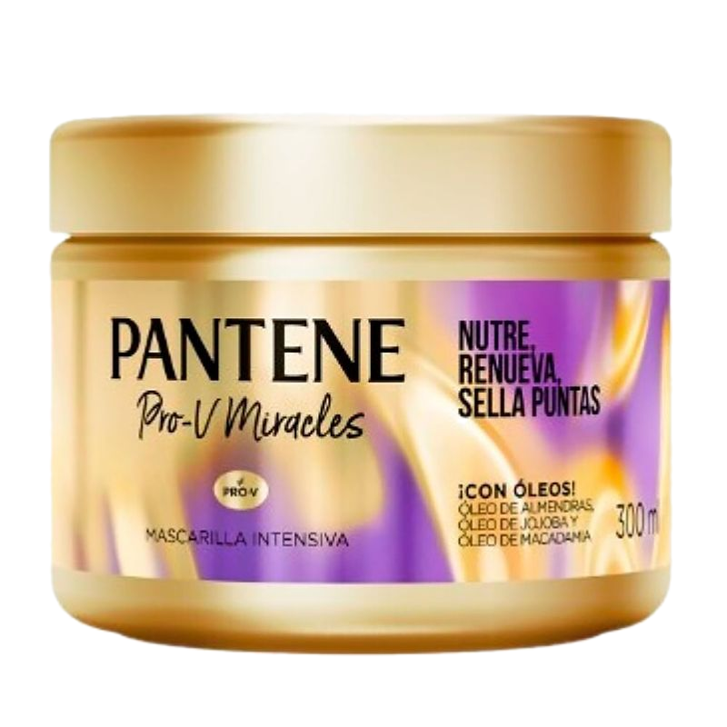 Tratamiento Pantene Nutre Renueva Sella 300 Ml