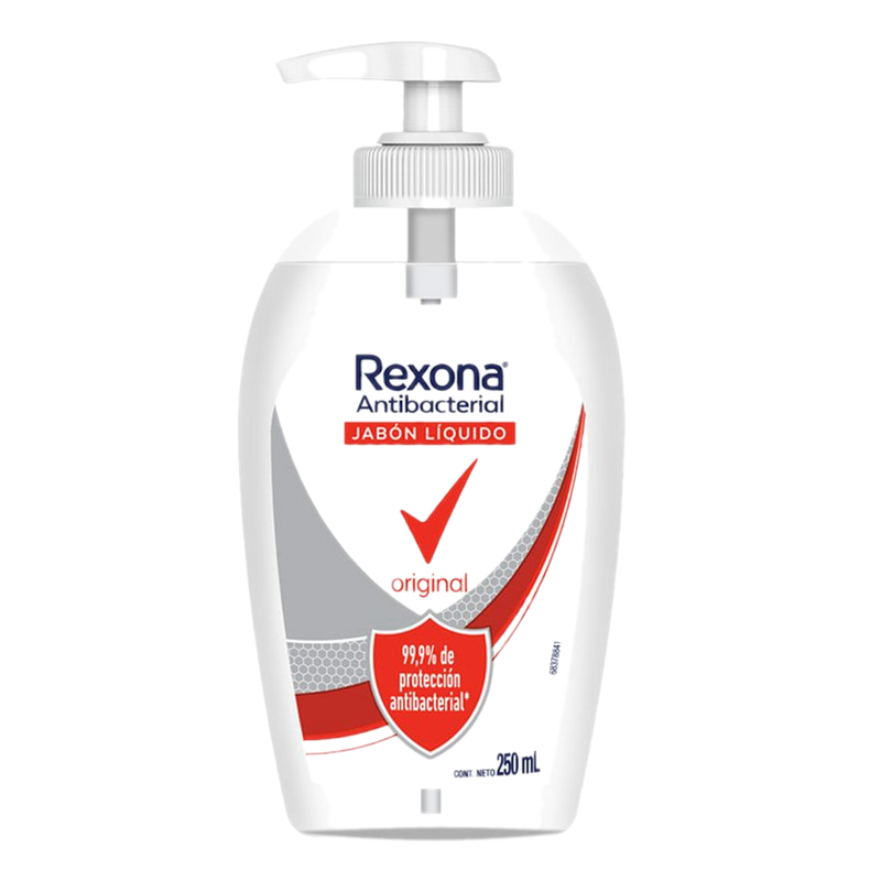 Jabon Liquido Antibacterial Original Rexona 250 Ml