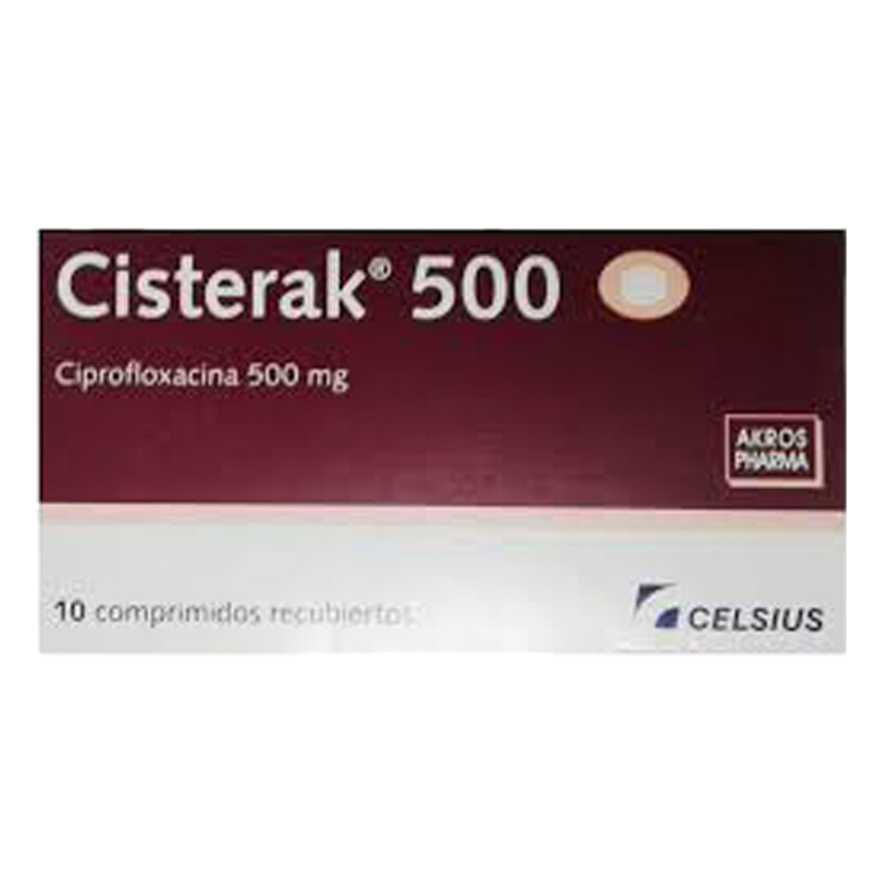Cisterak 500 Mg X 10 Comprimidos