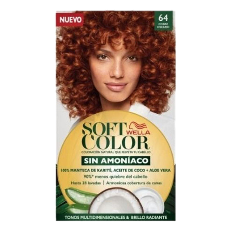 Soft Color Nº 64 Rojo Cobre Sin Amoniaco