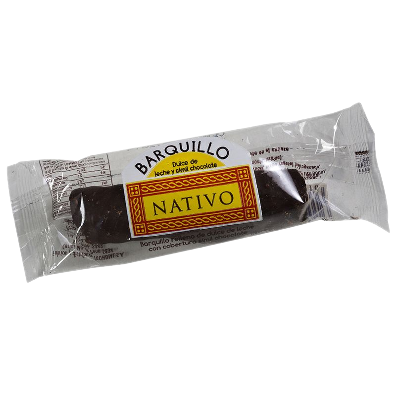 Barquillo Bañado Nativo Dulce De Leche 30 G