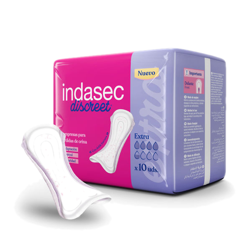 Indasec Extra Aposito Adulto 10 Unidades 3821945