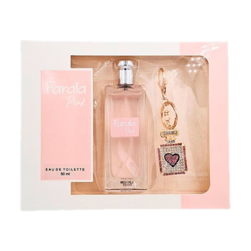 Perfume Farala Pink 50 Ml + Llavero