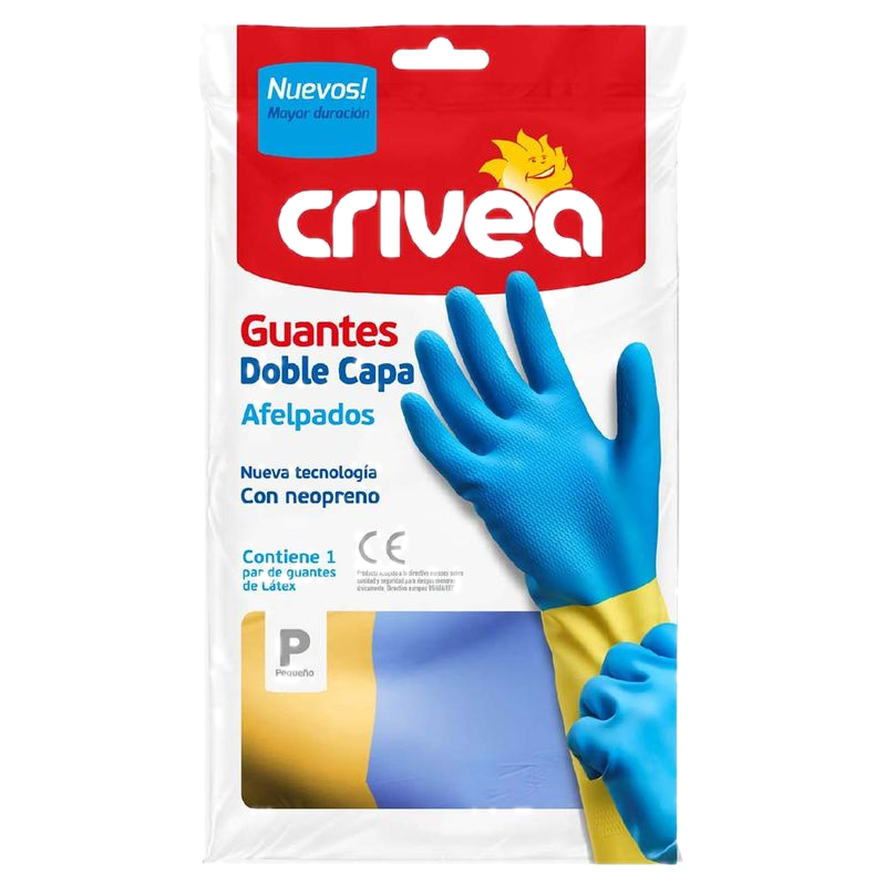 Guante Doble Capa Afelpado Crivea Talle P