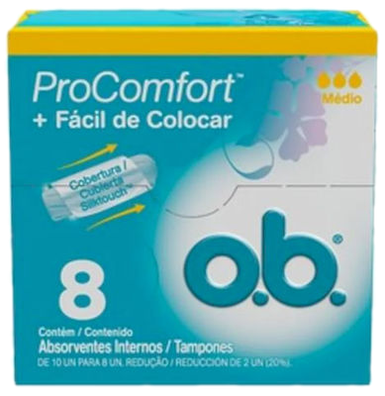 Tampones Ob Medio 8und