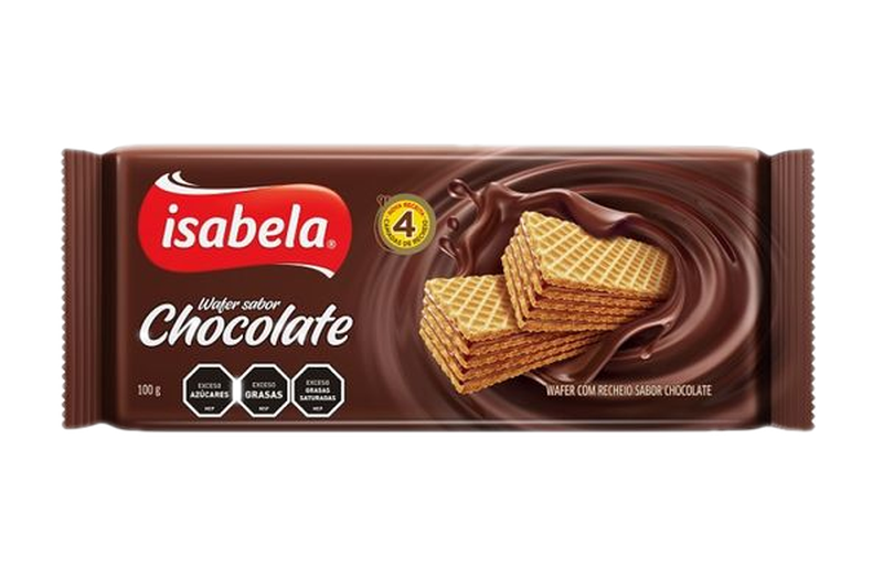 Galleta Wafer Isabela Chocolate 100 G
