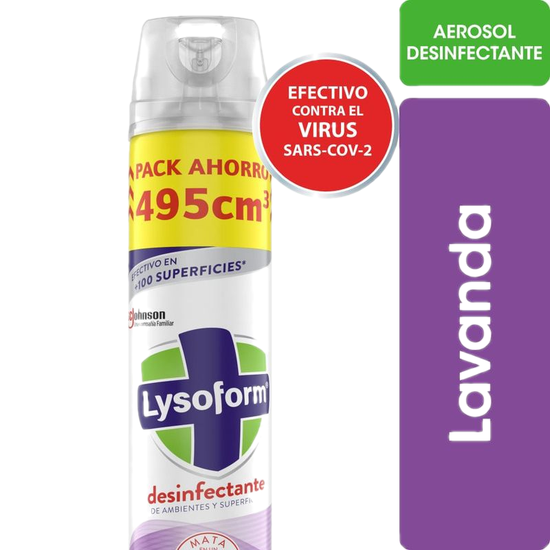 Desinfectante Lysoform Lavanda 495 Ml