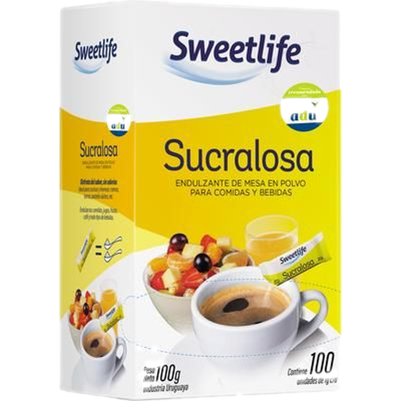 Edulcorante Sweetlife 100 Unidades