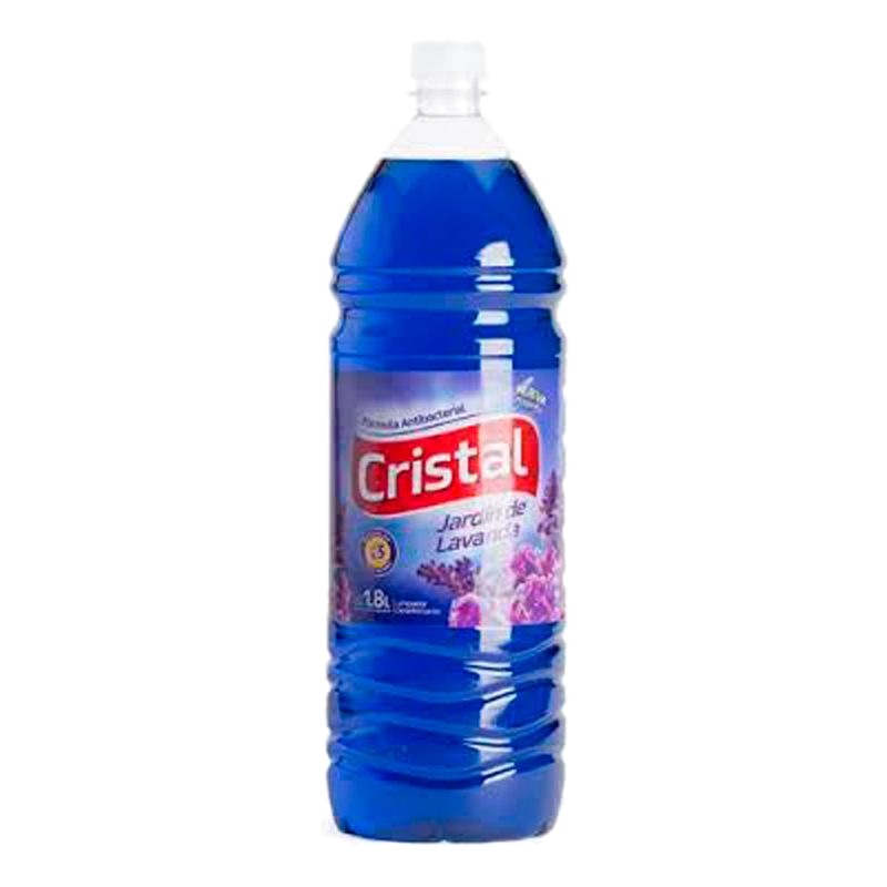 Limpiador Líquido Cristal Lavanda 1800 Ml