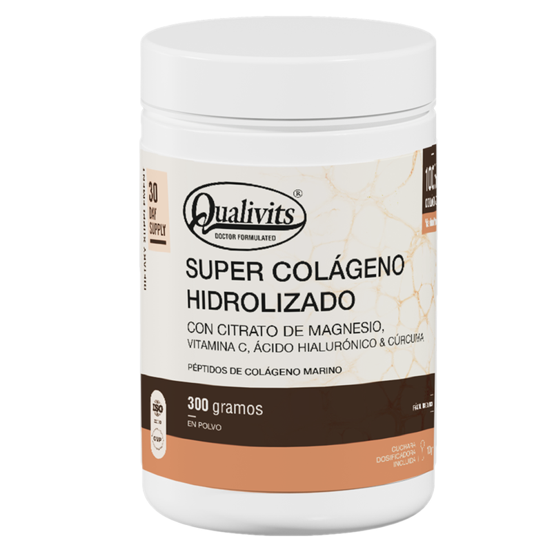 Super Colágeno Qualivits Hidrolizado 300 G