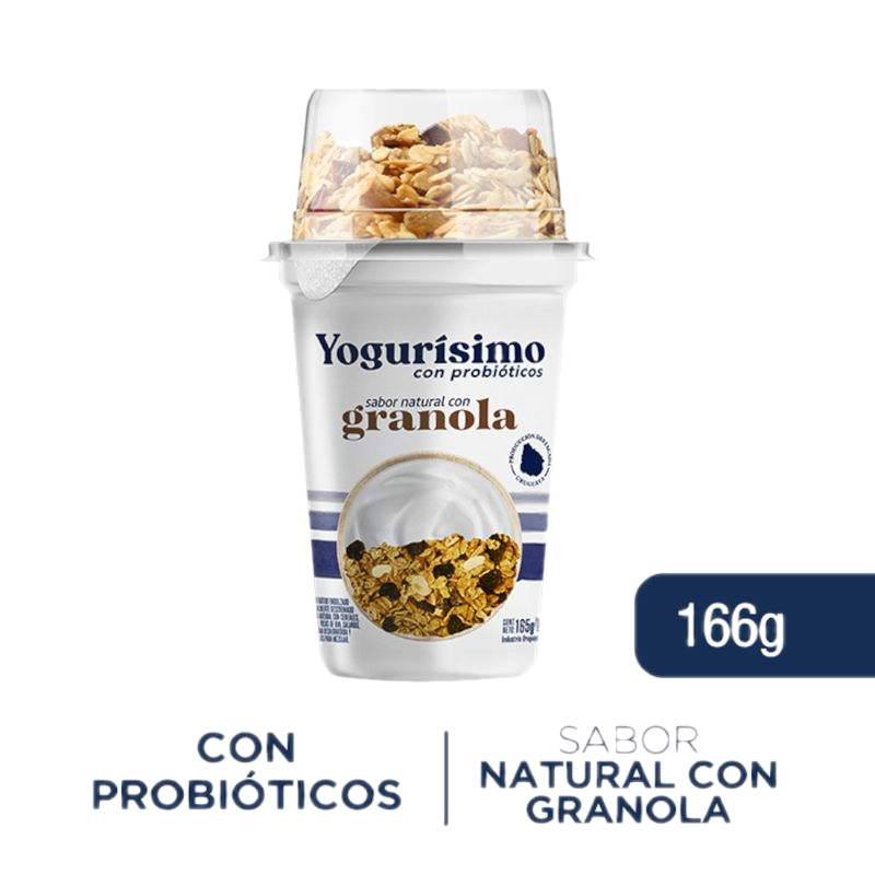 Yogurísimo Capuchón Granola 165 G