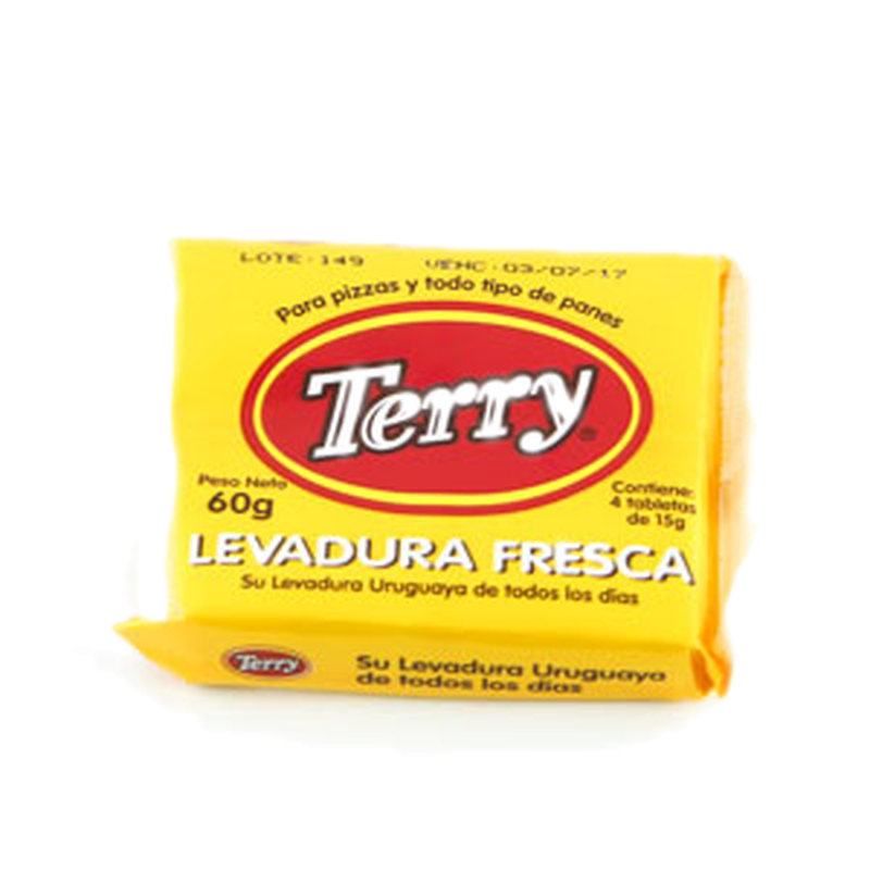 Levadura Terry Fresca 60 G.