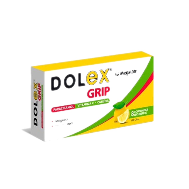 Dolex Grip 8 Comprimidos Recubiertos
