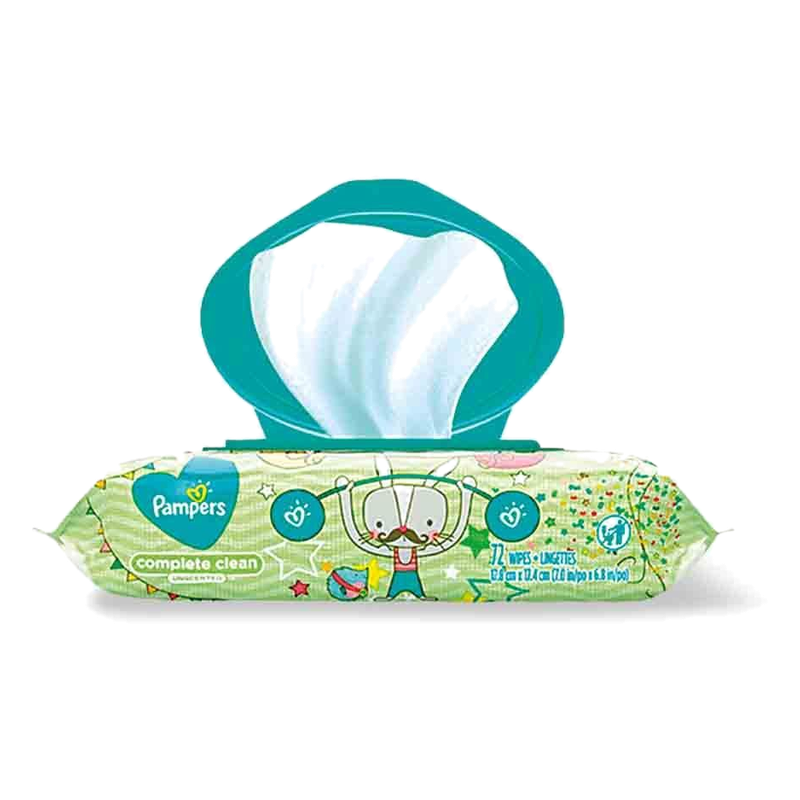 Toallitas Pampers Unscent 72 Unidades