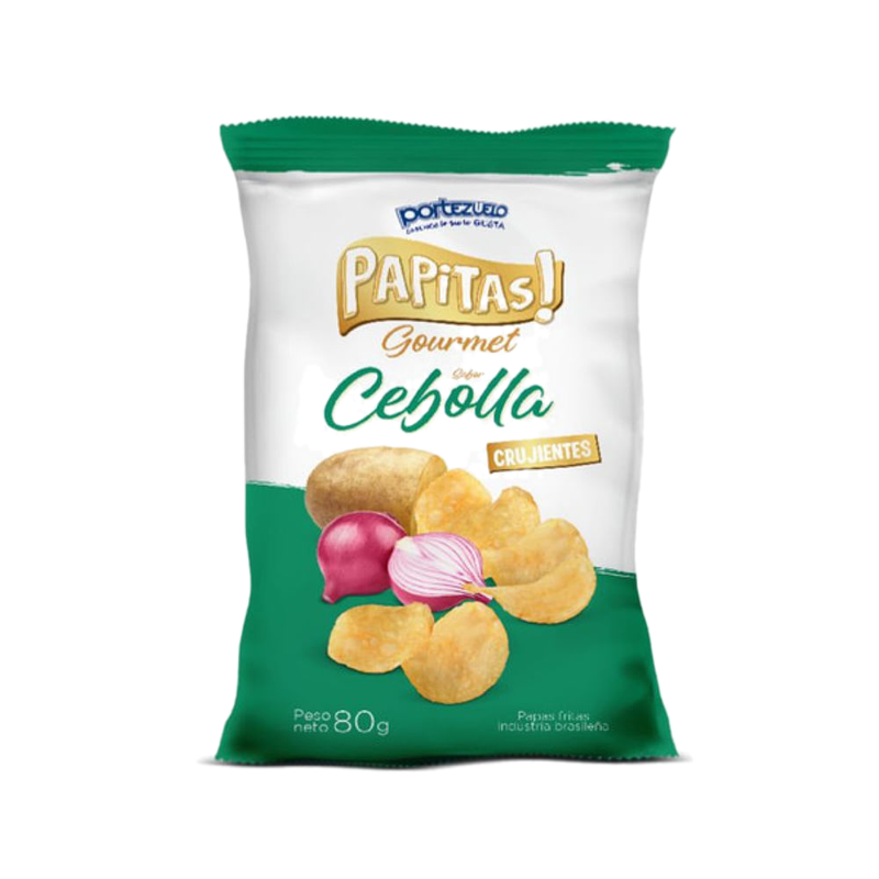 Papas Fritas Portezuelo Gourmet Cebolla 80 G