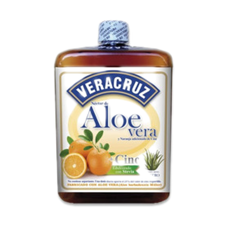 Veracruz Aloe Naranja Y Cinc Stevia [1 Ltrs.]