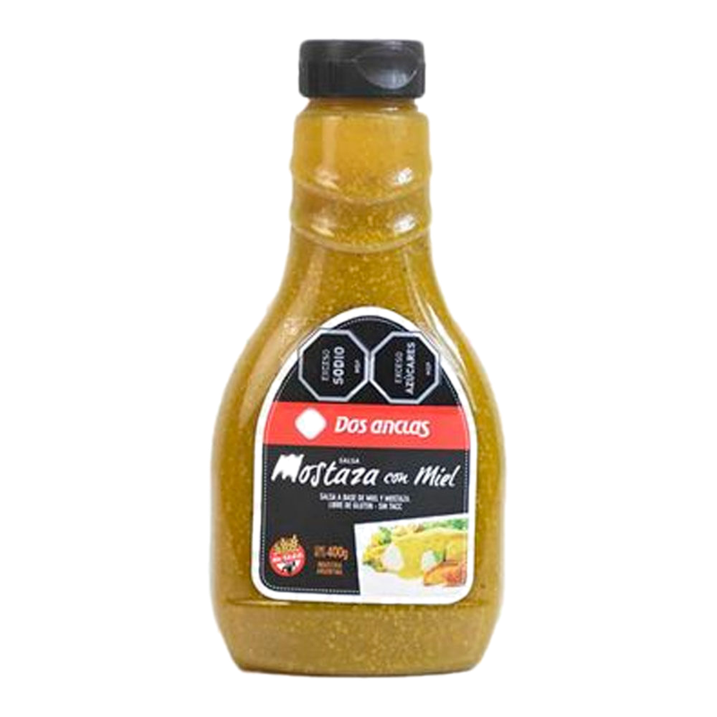 Salsa Mostaza Y Miel Dos Anclas 400 G