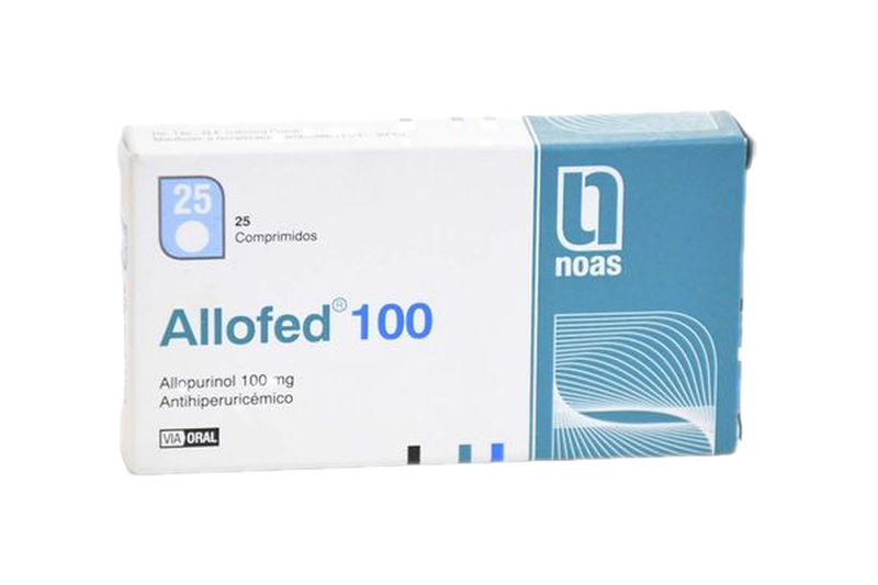 Allofed 100 Mg X 25 Comprimidos