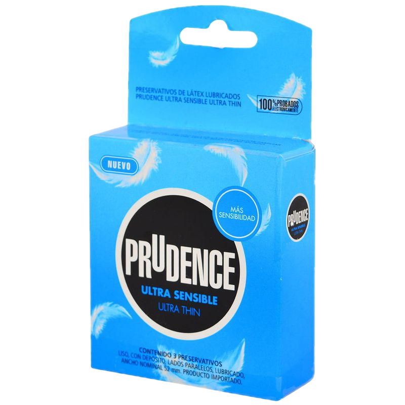Preservativo Prudence Ultra Sensible 3 Unidades