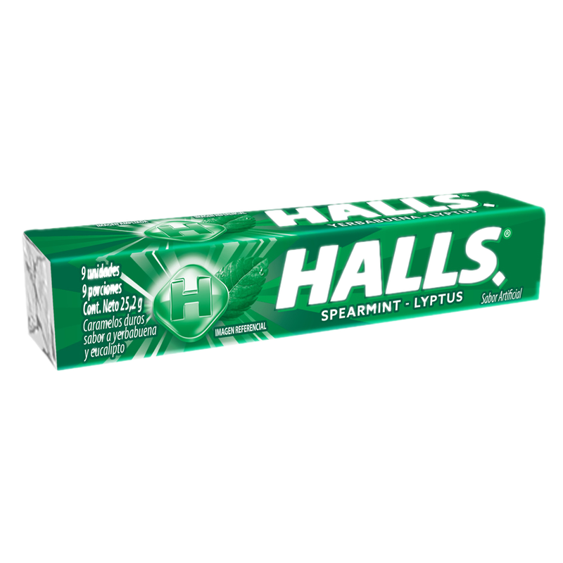 Pastillas Halls Menta Col