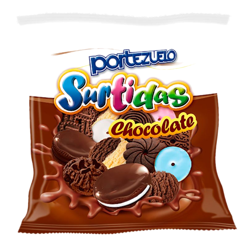 Galletitas Surtidas Portezuelo Chocolate 350 G