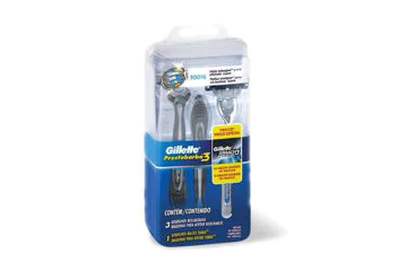 Gillette Prestobarba 3 Unidades + Mach3 Maquina Turbo