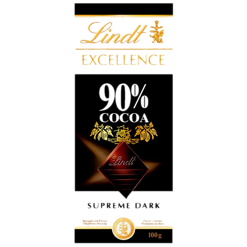 Chocolate Lindt Excellence Dark 90% 100 G