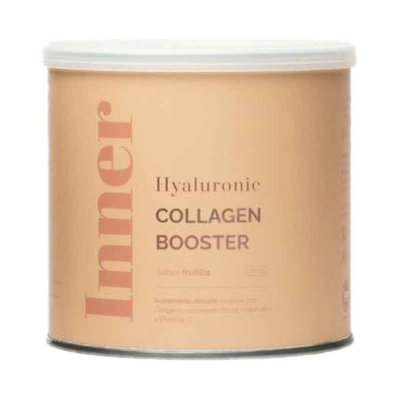 Colágeno En Polvo Inner Hyaluronic Collagen Booster Sabor Frutilla 200 G