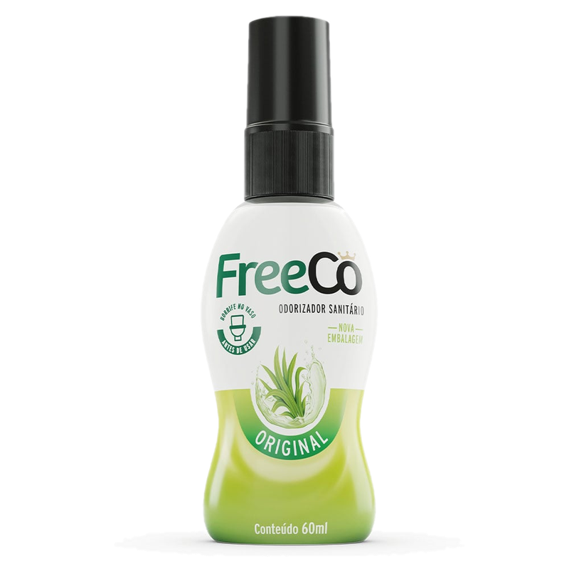 Bloqueador De Olores Para Inodoro Freeco Original 60 Ml